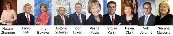 UN Secretary-General candidates debate in London