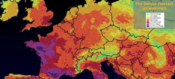 Human activity made UK extreme temperatures 10 times more likely